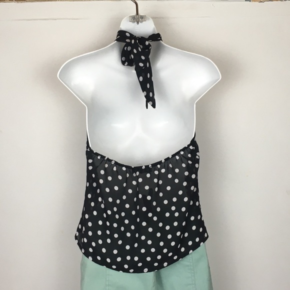 Extra small polkadot halter top! - Picture 2 of 2